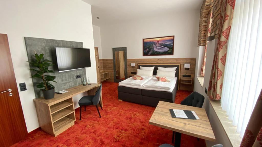 Hotel Friedchen Mit Eigener Fleischerei Artern Kültér fotó